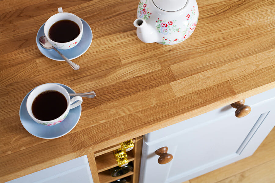 oak worktop