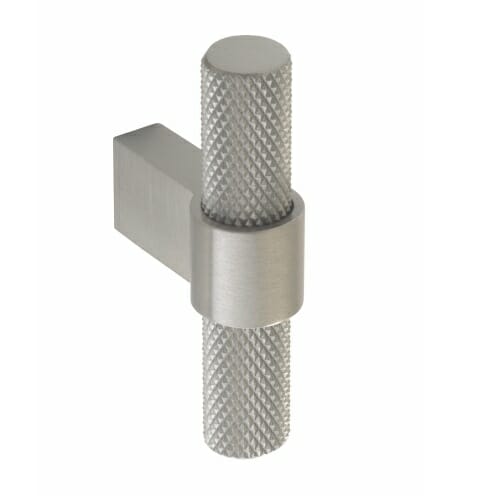 Knurled T Handle, Polished Stainless Steel - Mastercraft Kitchens