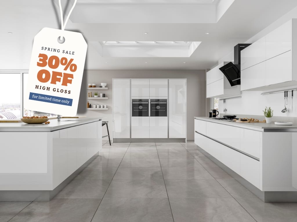 Special Offers on high gloss kitchens